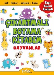 Çıkartmalı Boyama Hayvanlar - 1