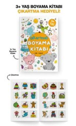 Çıkartmalı Boyama Kitabı - 3 Yaş + - 1