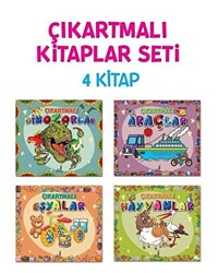 Çıkartmalı Kitaplar Seti 4 Kitap Takım - 1