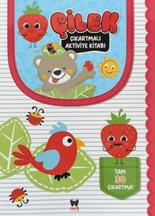 Çilek Çıkartmalı Aktivite - 1