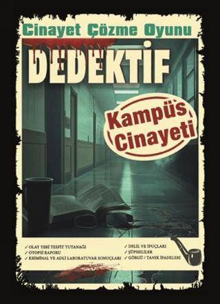 Cinayet Çözme Oyunu Dedektif - Kampüs Cinayeti - 1