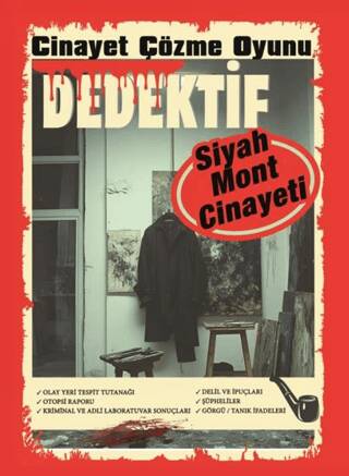 Cinayet Çözme Oyunu Dedektif - Siyah Mont Cinayeti - 1