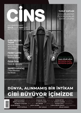 Cins Aylık Dergi Sayı: 120 Eylül 2025 - 1