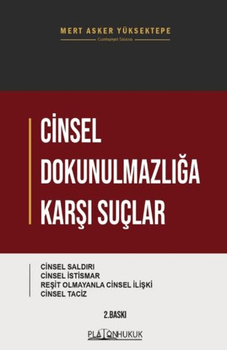 Cinsel Dokunulmazlığa Karşı Suçlar - 1