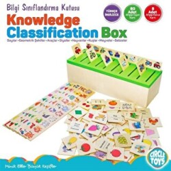 Circle Toys Ahşap Bilgi Sınıflandırma Kutusu - 1