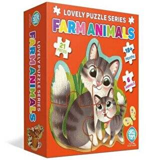 Circle Toys Lovely Puzzle Çiftlik Hayvanları - 1