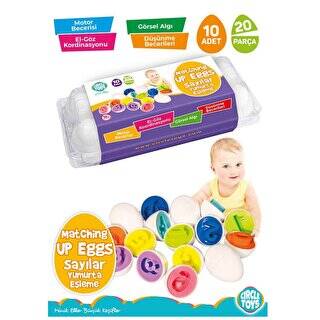 Circle Toys Sayılar Yumurta Eşleme Oyunu 10’lu - 1
