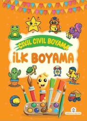 Cıvıl Cıvıl Boyama - İlk Boyama - Atlı Karınca Yayınları