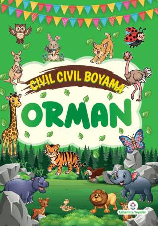 Cıvıl Cıvıl Boyama - Orman - 1