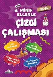 Çiz - Sil Minik Ellerle Çizgi Çalışması Kalem Hediyeli - Atlı Karınca Yayınları