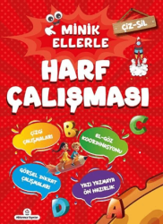 Çiz - Sil Minik Ellerle Harf Çalışması Kalem Hediyeli - Atlı Karınca Yayınları