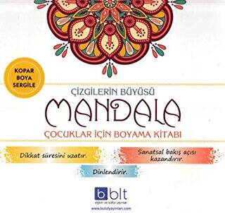 Çizgilerin Büyüsü - Mandala Çocuklar İçin Boyama Kitabı - 1