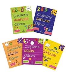 Çizgilerle Öğren Serisi 5 Kitap Takım - 1
