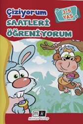 Çiziyorum Saatleri Öğreniyorum 3-5 yaş - 1