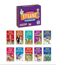 Çocuklar İçin Efsane Klasikler – 10 Kitap + Soru Kitapçığı - 1