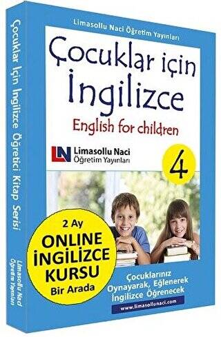 Çocuklar için İngilizce Kitap Serisi 4 Kitap Takım - 1