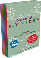 Çocuklar İçin Kur’an-ı Kerim 1 - 6. Cüzler 6 Kitap Takım - Mat Kitap