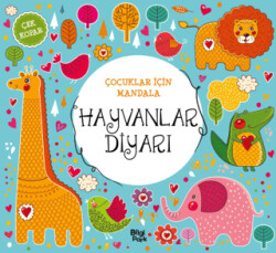 Çocuklar İçin Mandala - Hayvanlar Diyarı - 1