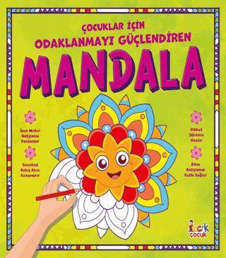 Çocuklar İçin Odaklanmayı Güçlendiren Mandala - 1