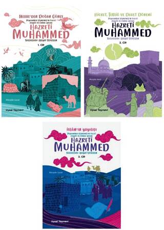Çocuklar İçin Peygamberimizin Hayatı ve Örnek Ahlakı 3 Cilt Takım - 1
