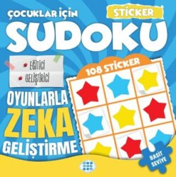 Çocuklar İçin Sudoku - Sticker Hediyeli Basit Seviye 3 - Dokuz Çocuk