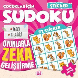 Çocuklar İçin Sudoku - Sticker Hediyeli Orta Seviye 1 - 1