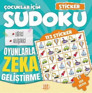 Çocuklar İçin Sudoku - Sticker Hediyeli Zor Seviye 1 - 1