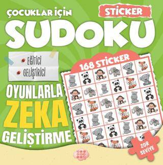 Çocuklar İçin Sudoku - Sticker Hediyeli Zor Seviye 2 - 1