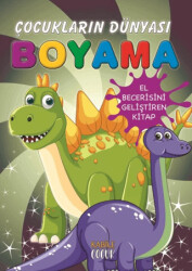 Çocukların Dünyası Boyama Kitabı 8 – Kayıp Dinozorlar - Kabile Çocuk