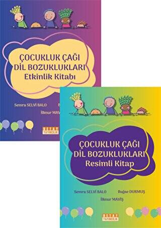 Çocukluk Çağı Dil Bozuklukları - Resimli Kitap - Etkinlik Kitabı - 1