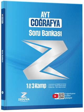 Coğrafyanın Kodları AYT Coğrafya 1 Kitap 3 Kamp Soru Bankası - 1