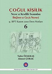 Çoğul Kişilik Nesne ve Kendilik Tasarımları Bağlantı ve Geçiş Nesnesi - 1