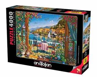 Como Gölü Keyfi 4000 Parça Puzzle - 1