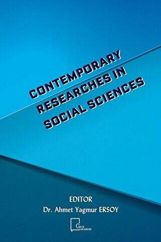 Contemporary Researches in Social Sciences - 1