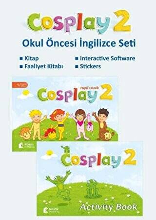Cosplay 2 Okul Öncesi İngilizce Eğitim Seti - 1