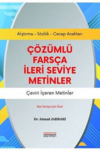 Çözümlü Farsça İleri Seviye Metinler - 1