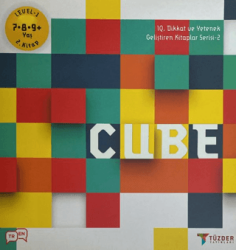 Cube - IQ Dikkat ve Yetenek Geliştiren Kitaplar Serisi 2 Level 1 7-8-9 Yaş - TÜZDER Yayınları