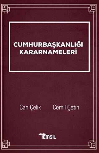 Cumhurbaşkanlığı Kararnameleri - 1