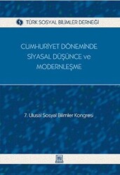Cumhuriyet Döneminde Siyasal Düşünce ve Modernleşme - 1