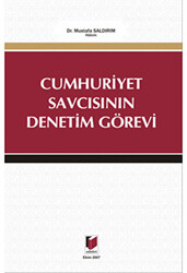 Cumhuriyet Savcısının Denetim Görevi - 1