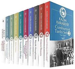 Cumhuriyet Tarihi Seti 2 - Zorlu Yıllar 10 Kitap - 1