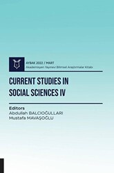 Current Studies in Social Sciences IV - Aybak 2022 Mart - 1
