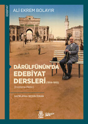 Darülfünun’da Edebiyat Dersleri 1914-1915 - 1