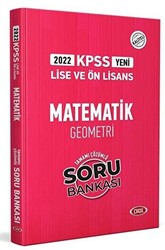 Data KPSS Lise ve Ön Lisans Matematik Geometri Çözümlü Soru Bankası 2022 - 1