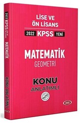 Data KPSS Lise ve Ön Lisans Matematik Geometri Konu Kitabı 2022 - 1