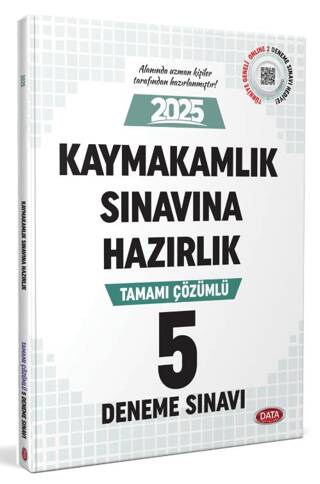 Kaymakamlık Sınavına Hazırlık Tamamı Çözümlü 5 Deneme Sınavı - 1