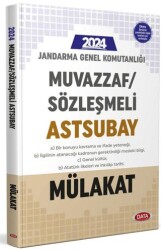 Jandarma Genel Komutanlığı Muvazzaf-Sözleşmeli Astsubay Mülakat Sınavına Hazırlık Kitabı - 1