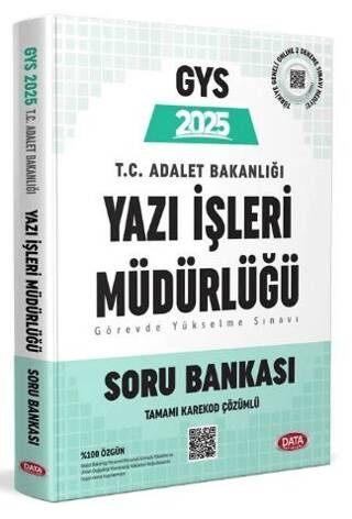 Adalet Bakanlığı Yazı İşleri Müdürlüğü GYS Soru Bankası - Karekod Çözümlü - 1