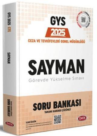 2025 Ceza ve Tevkifevleri Sayman GYS Soru Bankası - 1
