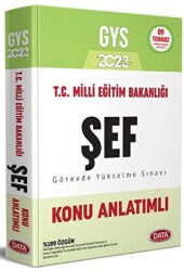 Milli Eğitim Bakanlığı Şef GYS Konu Anlatımlı - 1